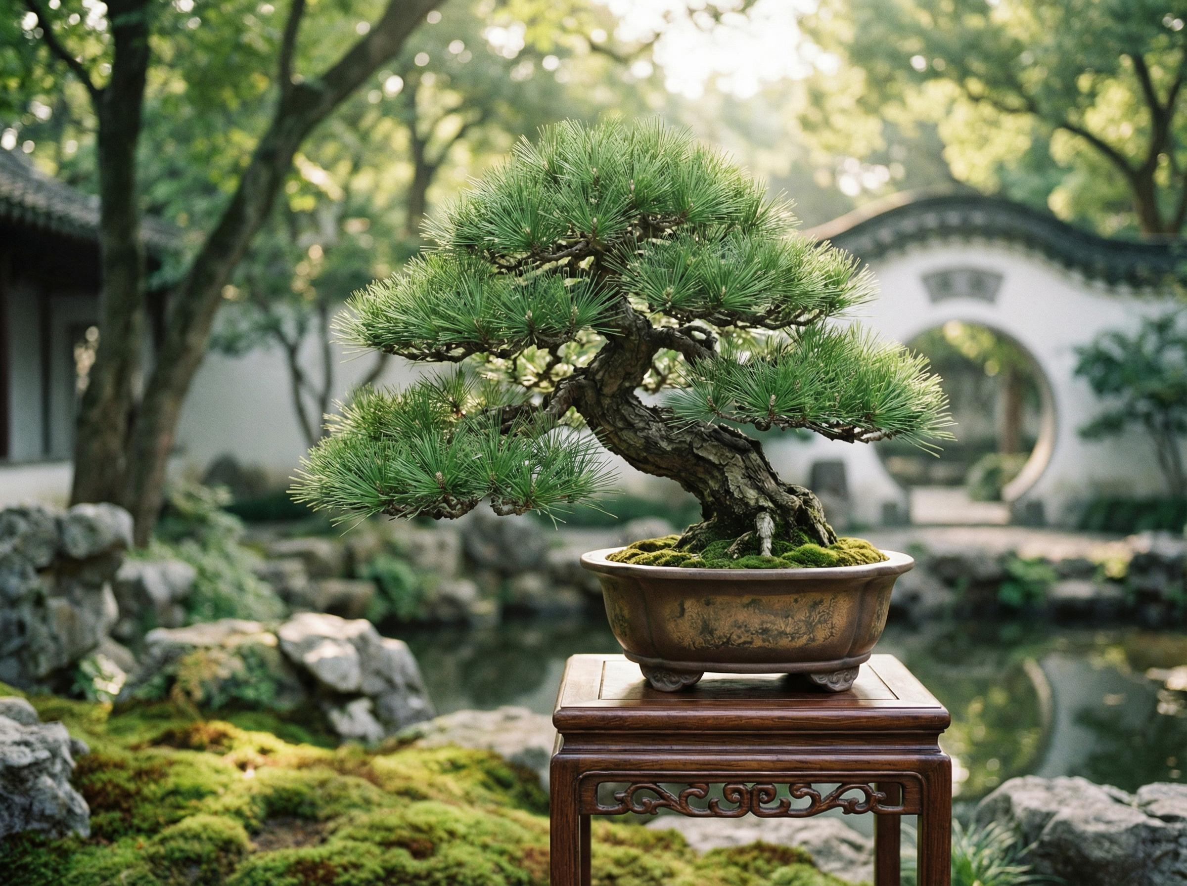 双飞双飞精选：五针松盆景养护视频教程